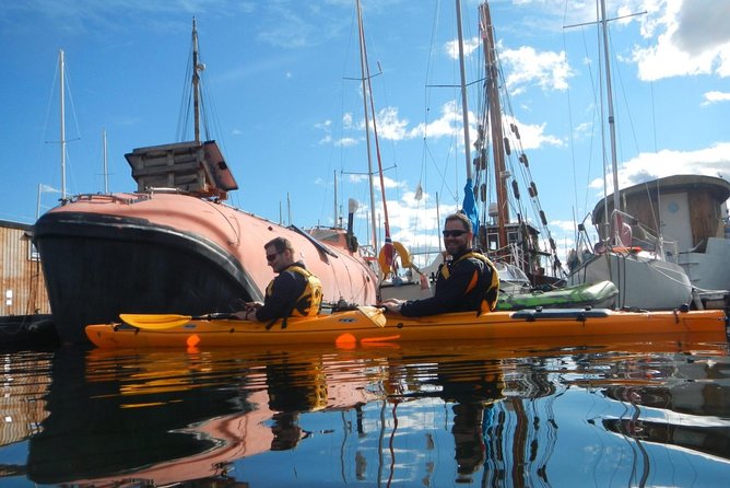 2- hour kayak trip on the Oslo Fjord - Fornebu and Oslo’s modern edge, seen from a paddle’s height