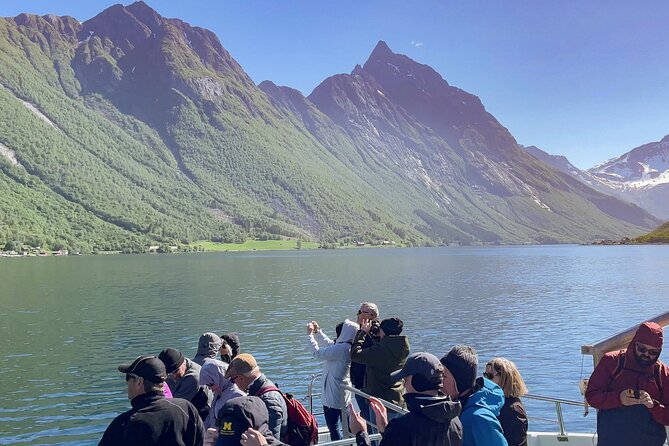 All About the Fjords in One Tour by Bus and Boat from Ålesund - Hellesylt: a village stop built around one big feature