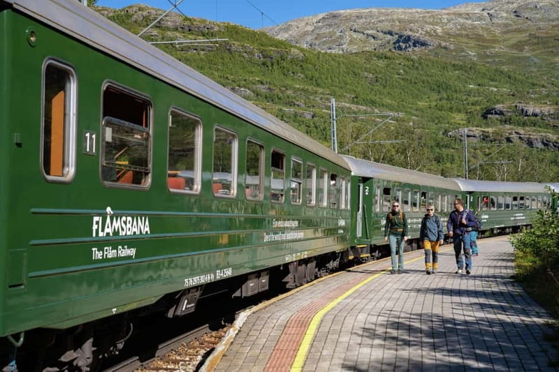Bergen: Flam Railway, Viking Village Tour with Fjord Cruise - Stegastein Viewpoint: When the Fjord Gets Big