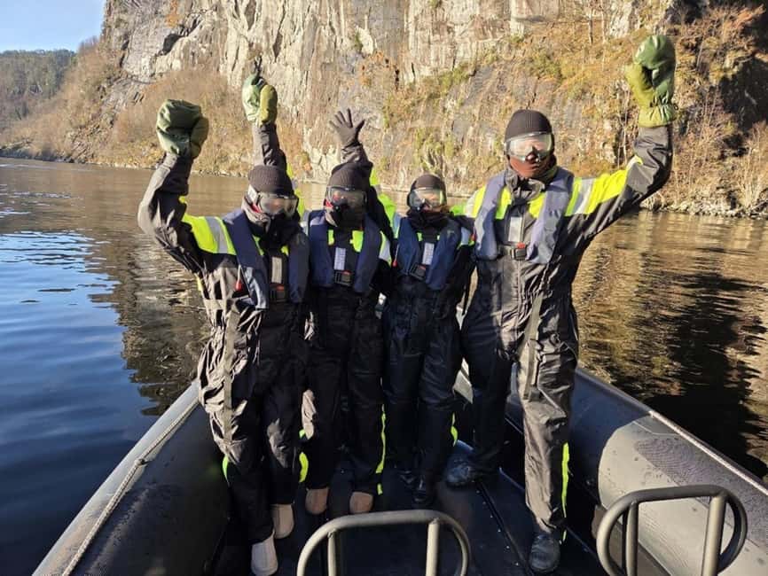 Bergen: Mostraumen Fjord Safari - by Premium RIB Boat - Nordhordland Bridge: a local landmark you feel in motion