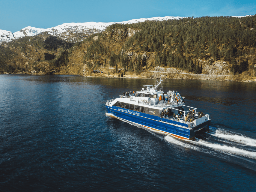 Bergen: Mostraumen Fjord & Waterfall Cruise - How the Boat Experience Really Feels: Comfort, Deck Space, and Wind