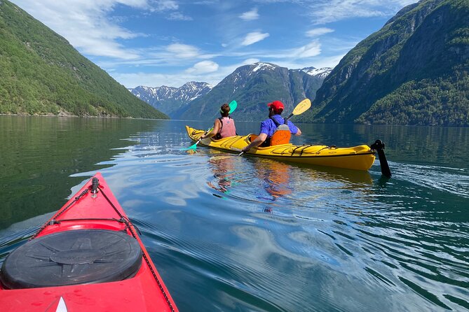 Fjord paddle in Hellesylt - Half Day Kayaking Tour - About 3 Hours of Guided Paddling: The Real Pace of This Tour