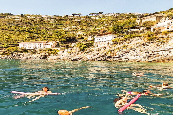 From Amalfi: Coast & Furore Fjord Boat Tour with Swim Break - Where to meet and how boarding works at the ferry pier
