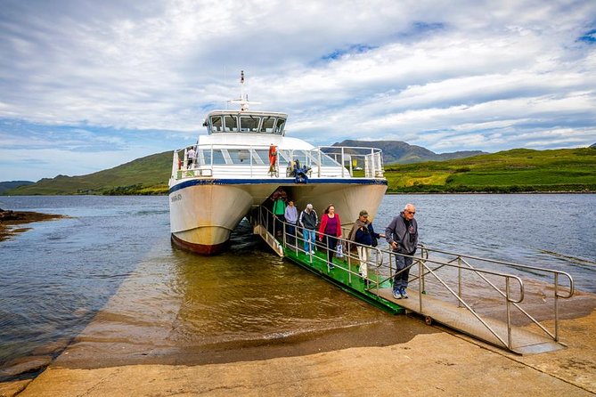 From Dublin: Kylemore Abbey, Connemara, Killary Fjord & Galway - Guides, Wi-Fi, and comfort on a 45-person day