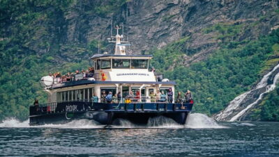 Geiranger: Fjord and Waterfalls Sightseeing Boat Trip - Boarding at Geiranger Harbor: finding the Hurtig pier without stress