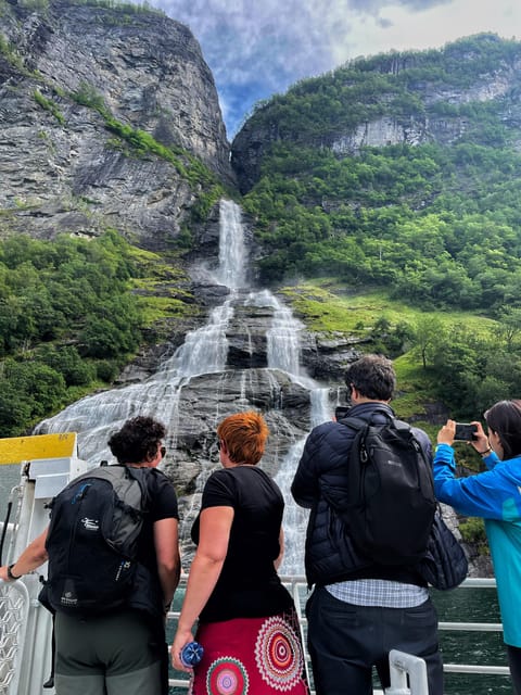 Geiranger Fjord Boat Tour with Waterfall Tasting - Key highlights at a glance
