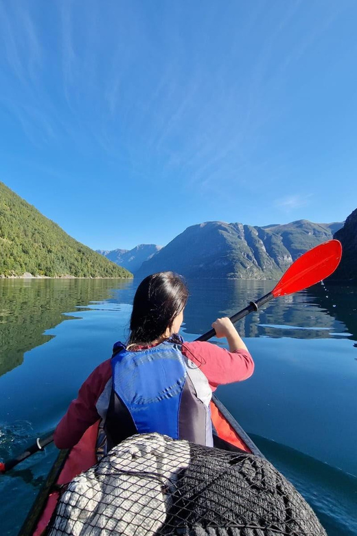 Hellesylt: Beginner-Friendly Fjord Kayaking Experience - Gear Included: Kayak, Paddle, Life Vest