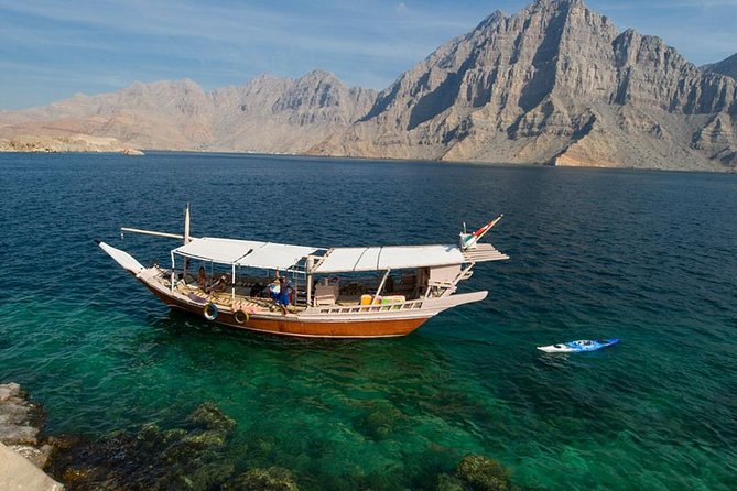 Khasab Dhow Cruise To Musandam Fjords With Lunch Onboard - Two snorkeling and swimming stops: gear included, watch for conditions