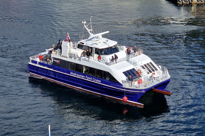 Mostraumen Fjord Cruise - the local operator - The Route in Motion: Bryggen to the Nordhordland Bridge