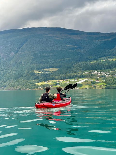 Olden: Experience Beginner-friendly Fjord Kayaking - Stable Kayaks, Life Vests, and Gear That Doesn’t Feel Like a Burden