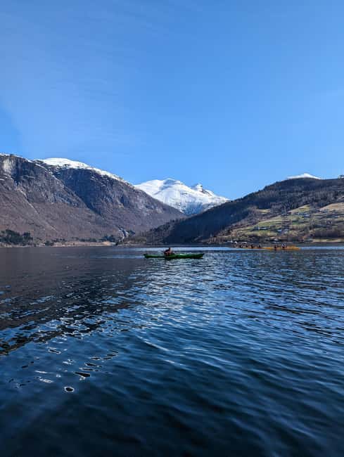 Olden: Fjord Kayaking + Drysuit & Safety Boat - Cruise-Port Timing: Why the Schedule Feels Less Stressful