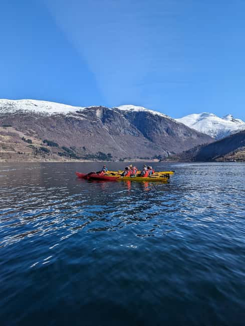 Olden: Guided beginner friendly fjord kayaking.Local company - Price and value: is $97 fair for 2.5 hours?