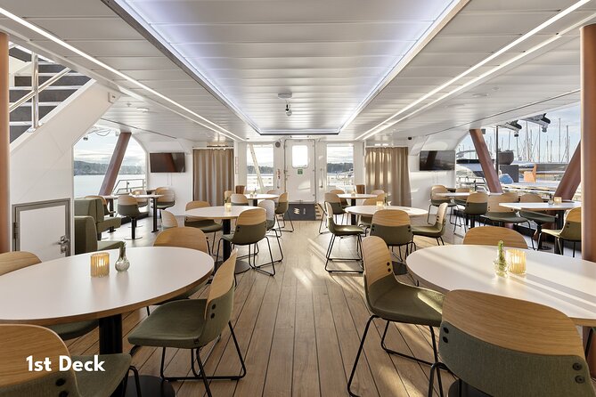 Oslo Fjord Brunch & Bubbles Cruise - Best seating, best mindset: how to enjoy the time you pay for