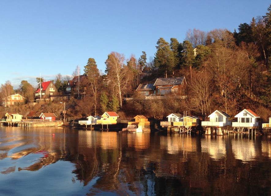 Oslo: Fjord Mini Cruise by Wooden Sailing Ship - Kavringen Lighthouse, cottages, and the city’s mix of old and new