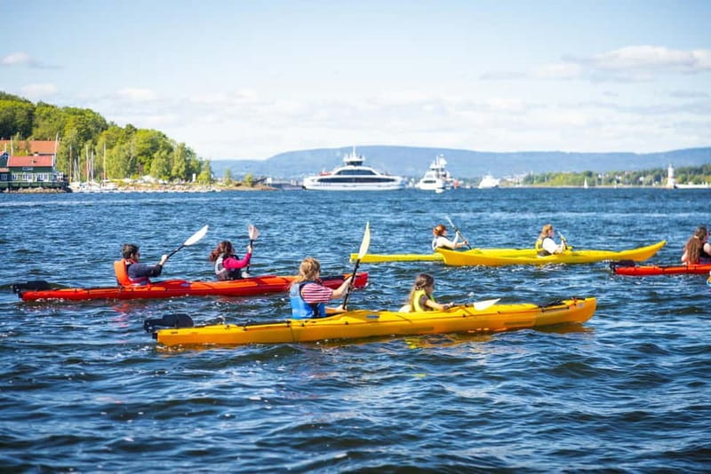 Oslo Sea Kayak Tour “Fjord City” - What the short “training” really means for first-time paddlers