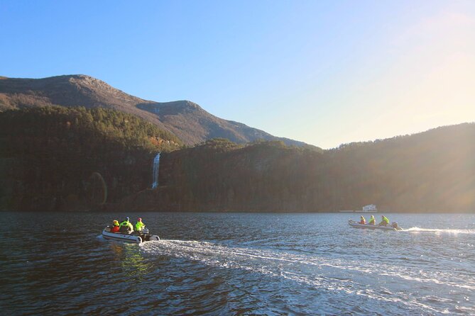 Private Fjordcruise by Luxury Pontoon Boat - Bergen Fjords - What the route timing feels like in real life