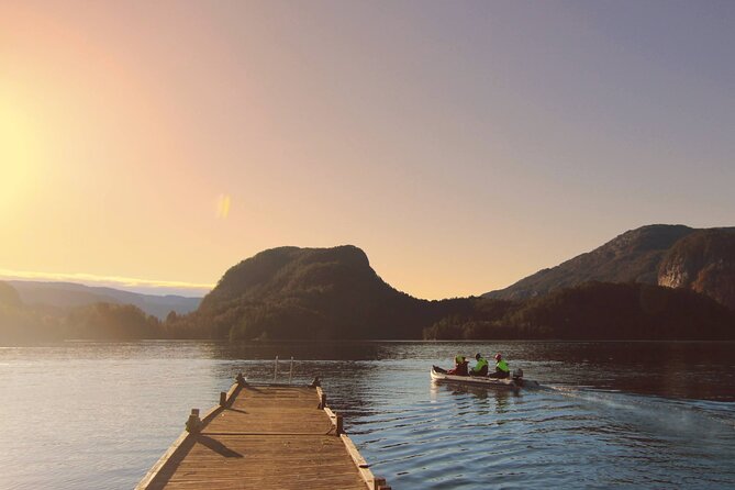 Private Fjordcruise by Luxury Pontoon Boat - Bergen Fjords - The on-water portion: remote fjord scenery and still-water drama