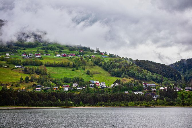 PRIVATE GUIDED TOUR: King of the Fjords – round trip to the Sognefjord, 11 hours - Bergen to Voss: quick cultural hits and two waterfall breaks
