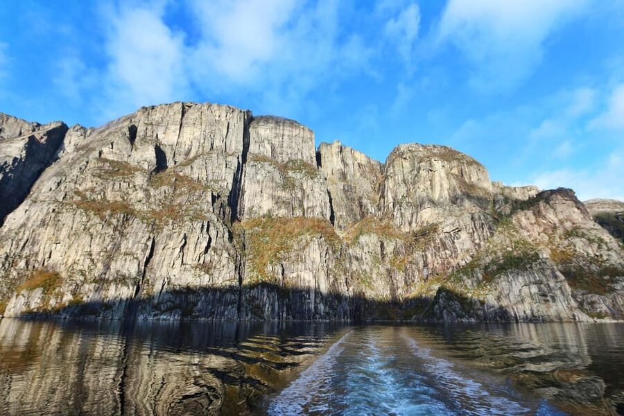 Stavanger: Fjord Cruise to Lysefjord and Pulpit Rock - Pulpit Rock From the Water: Preikestolen’s 604-Meter Vertical Reality