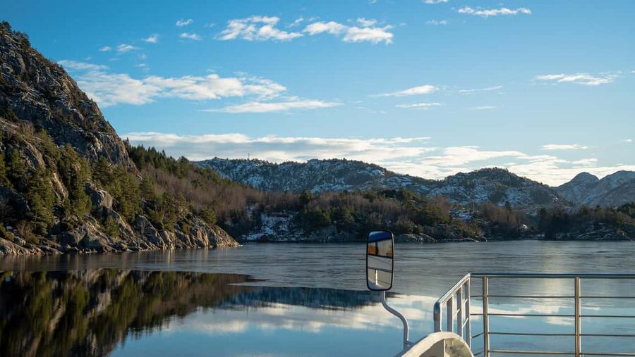 Stavanger: Scenic Fjord Cruise to Lysefjord and Preikestolen - Wildlife and small surprises: seals and goats near the shore